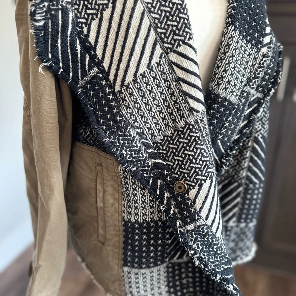 Large Anthropologie Hei Hei Patterned Jacket